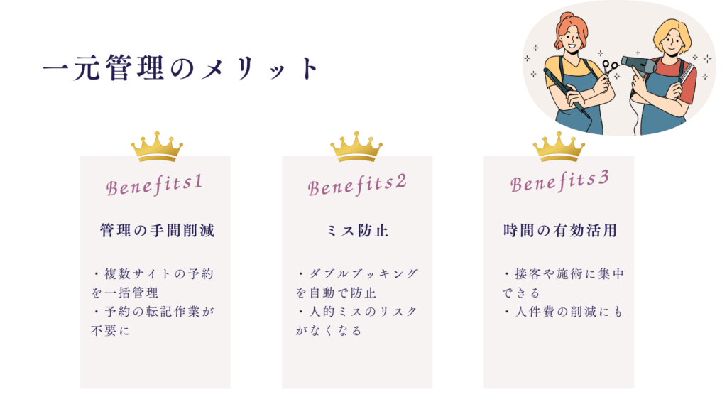 一元管理のメリット