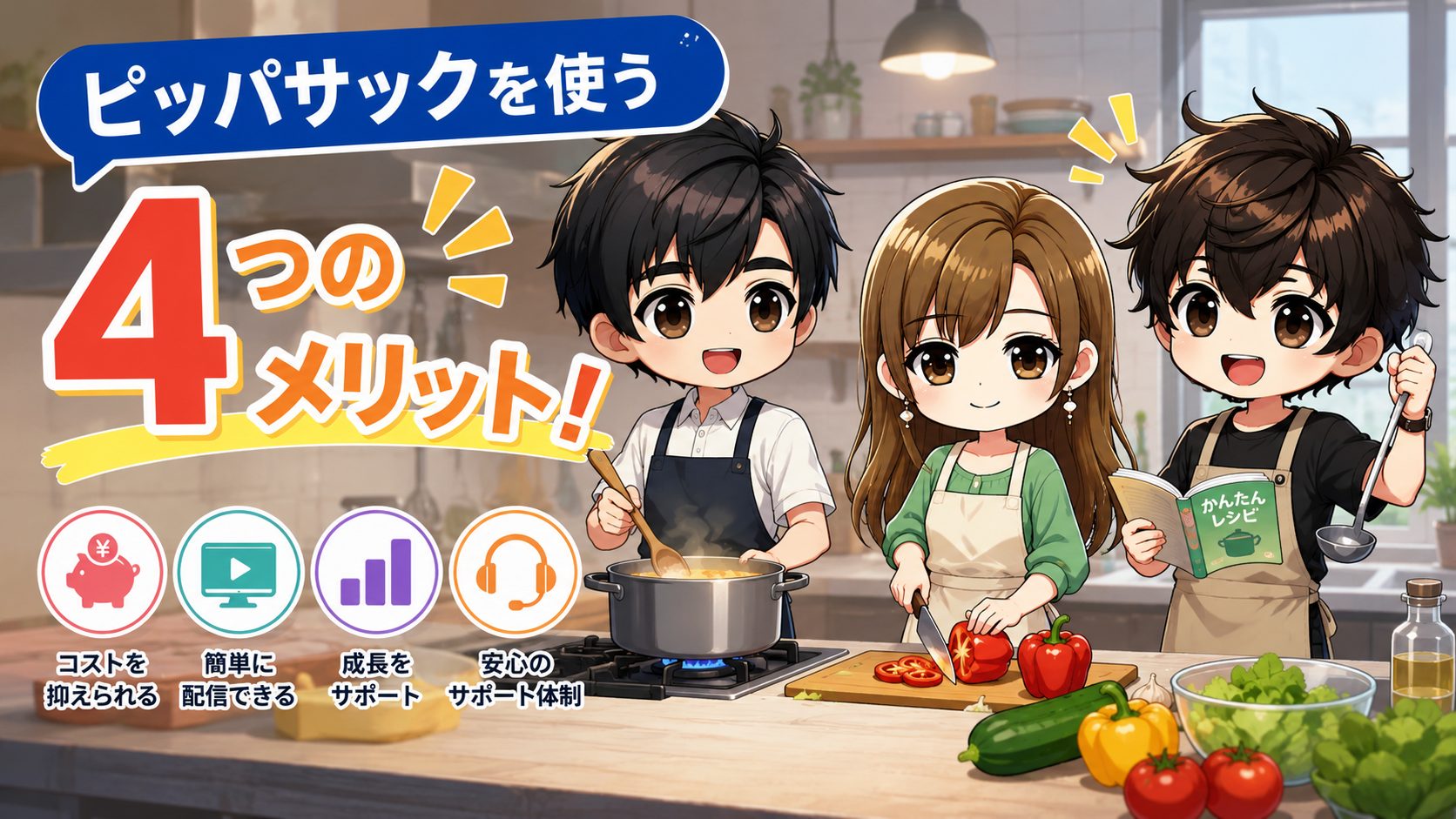 ピッパサックを使う4つのメリット