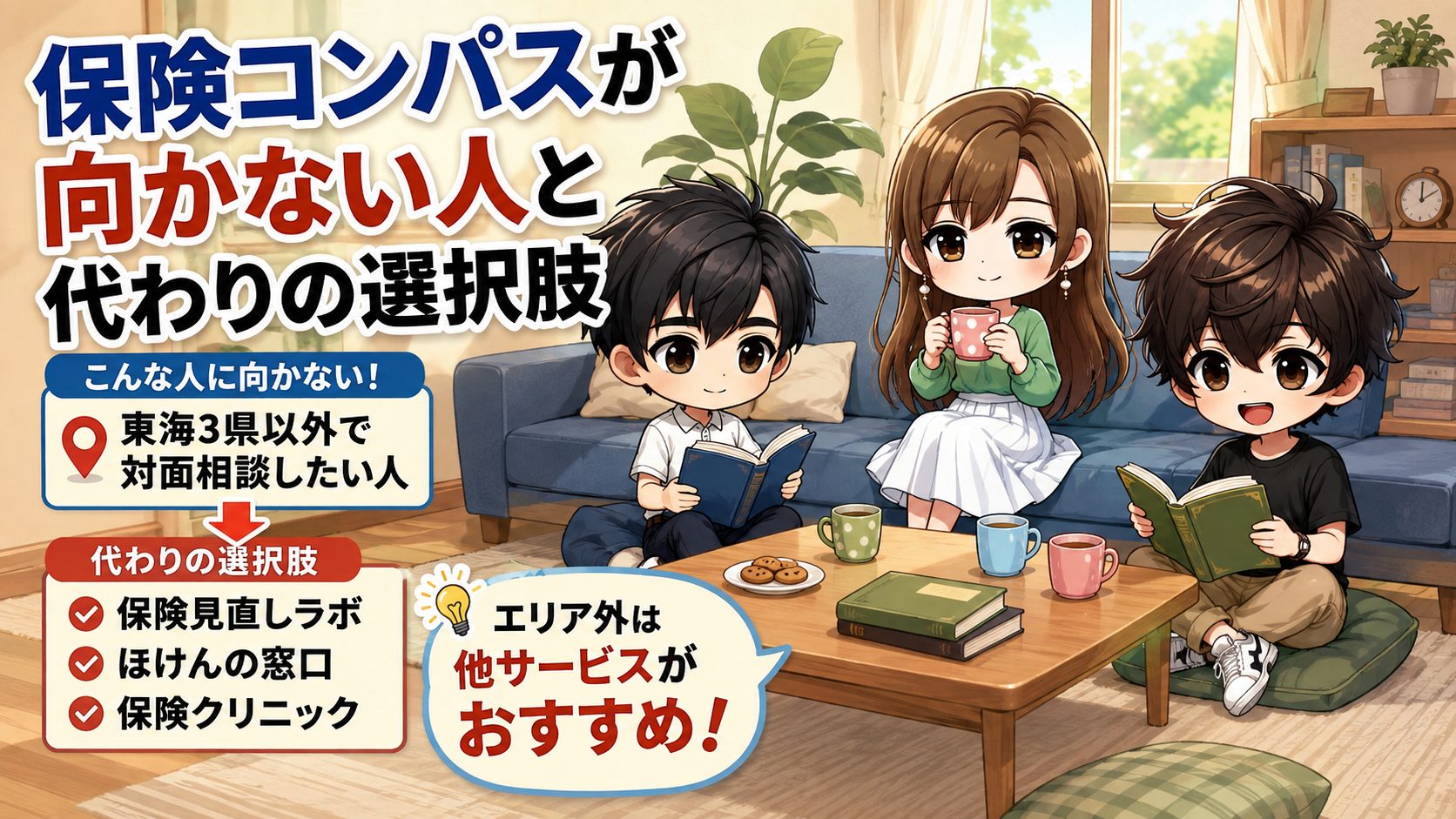 保険コンパスが向かない人と、代わりの選択肢