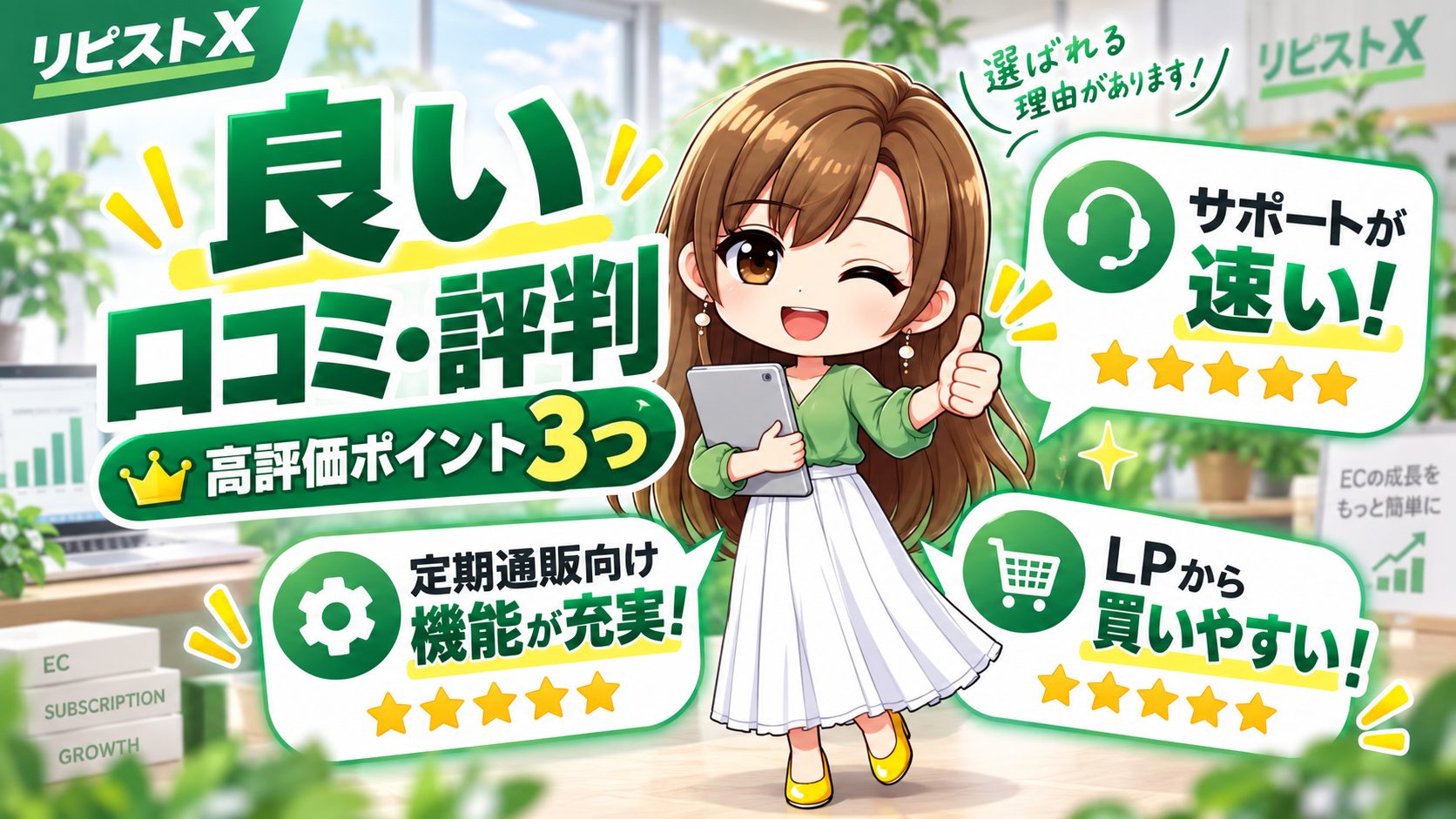 良い口コミ・評判